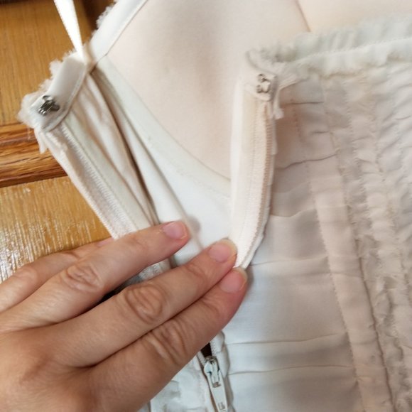 NWT Charlotte Russe Bustier Corset Lingerie White - Picture 8 of 12